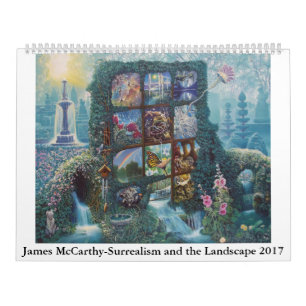 Calendrier McCarthy-Surréalisme et le paysage 2017 de James