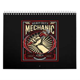 Calendrier mécanicien lourd