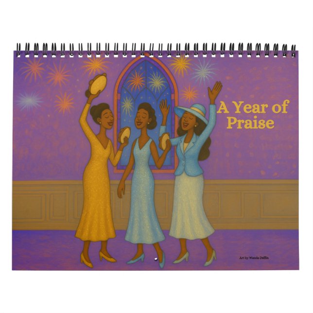 Calendrier Medium African American Praise Calendar (Protection)