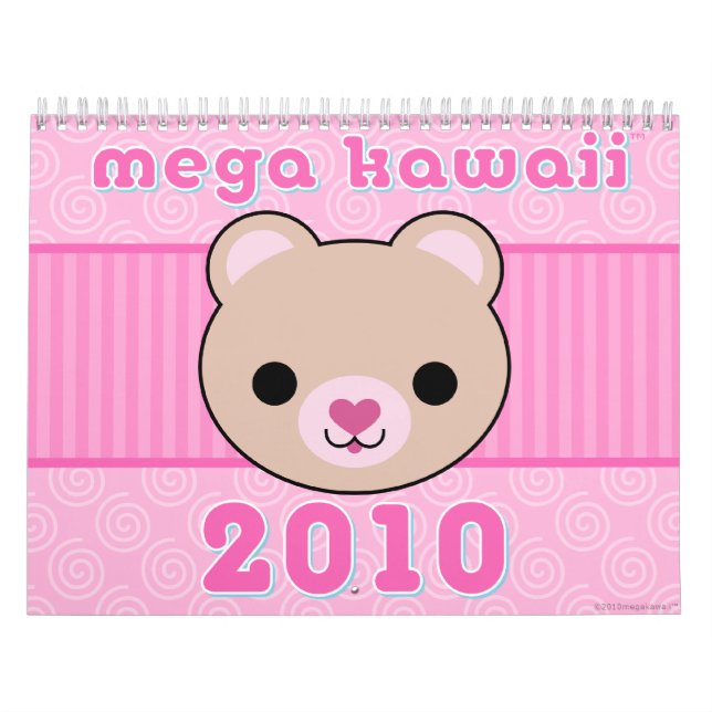 Calendrier méga de Kawaii 2010 (Protection)