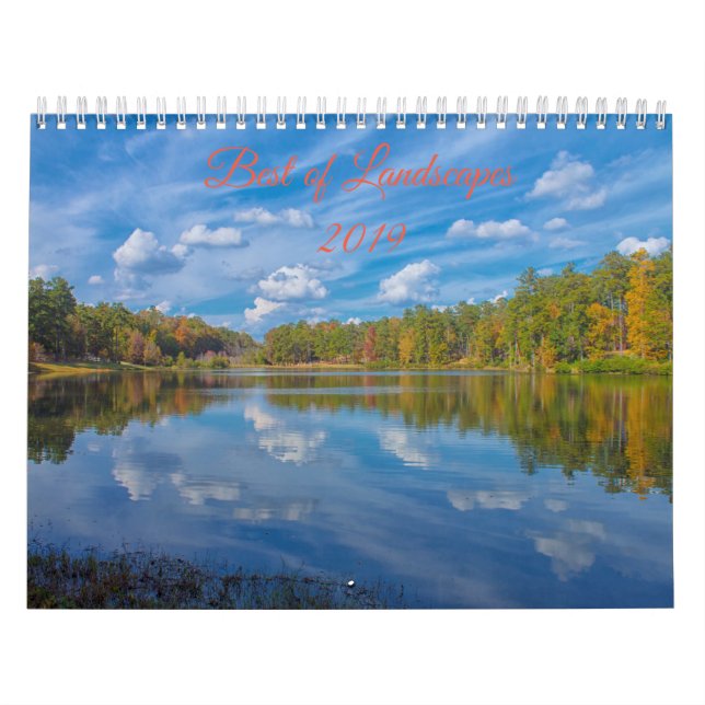 Calendrier Meilleur des paysages 2019 (Protection)