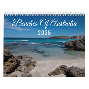 Calendrier Meilleures plages d'Australie en bas en 2025 Photo