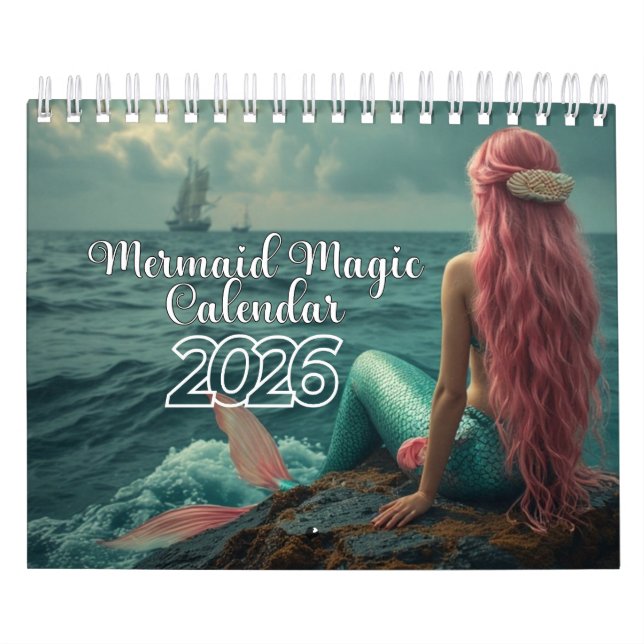 Calendrier Mermaid Magic Calendar 2026 (Protection)