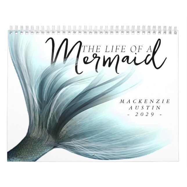 Calendrier #MermaidLife d'une sirène | Devis Turquoise (Protection)