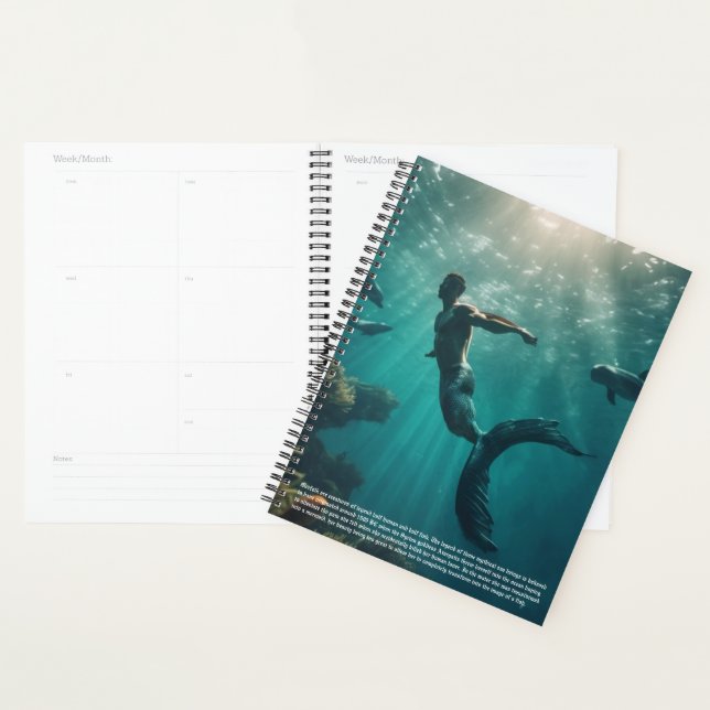 Calendrier Merman (Devant avec enveloppe)