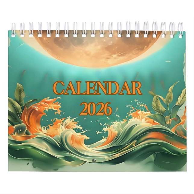Calendrier Merveilles célestes : Une année 2026 de beauté cos (Protection)