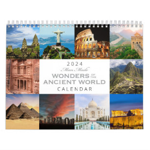 Calendrier Merveilles de l'Ancien Monde 2024