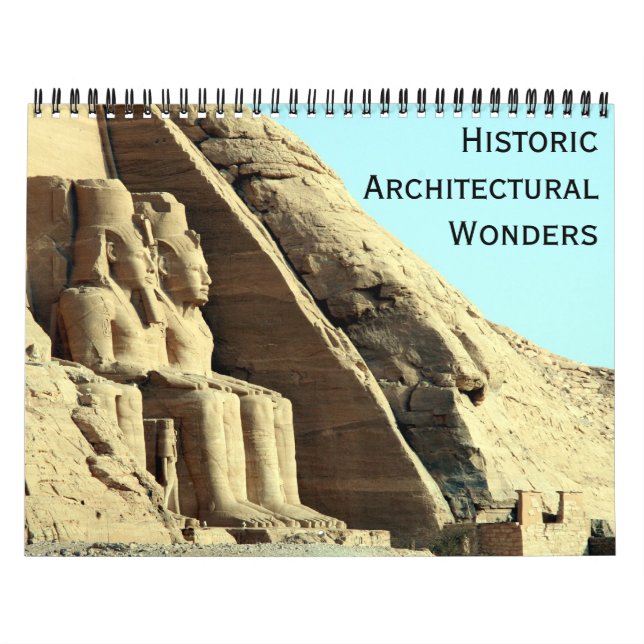 Calendrier merveilles historiques 2026 (Protection)