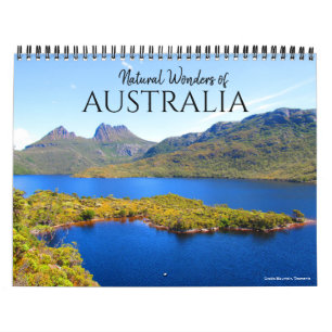 Calendrier merveilles naturelles d'Australie 2027 (avec lieux