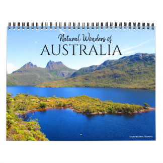 Calendrier merveilles naturelles d'Australie 2027 (avec lieux