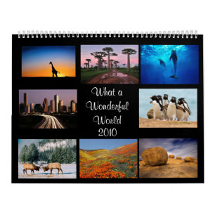 Calendrier merveilleux du monde