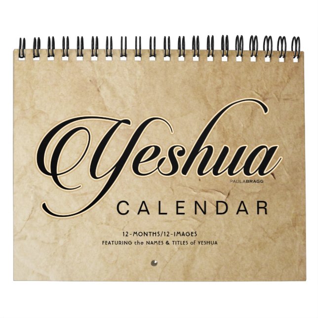 Calendrier Messiah chrétien nommé juif hébreu de YESHUA Jésus (Protection)