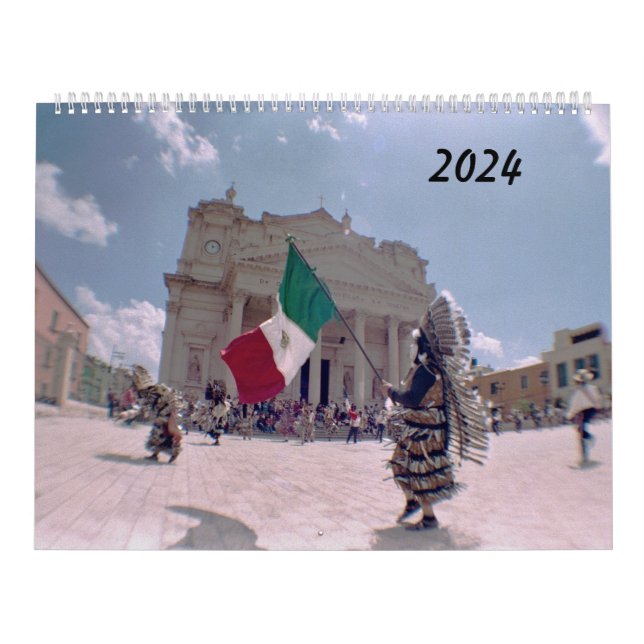 Calendrier mexicain 2024 (Protection)