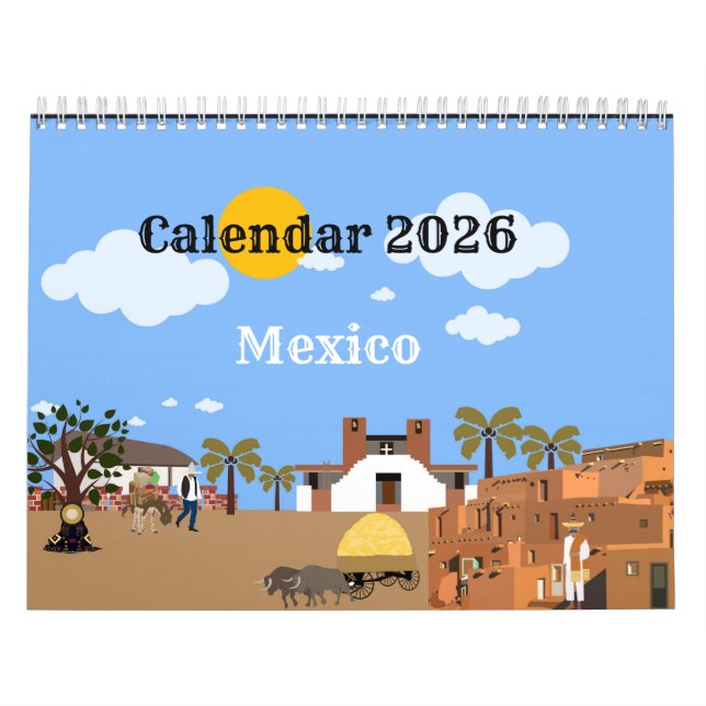 Calendrier Mexique (Protection)