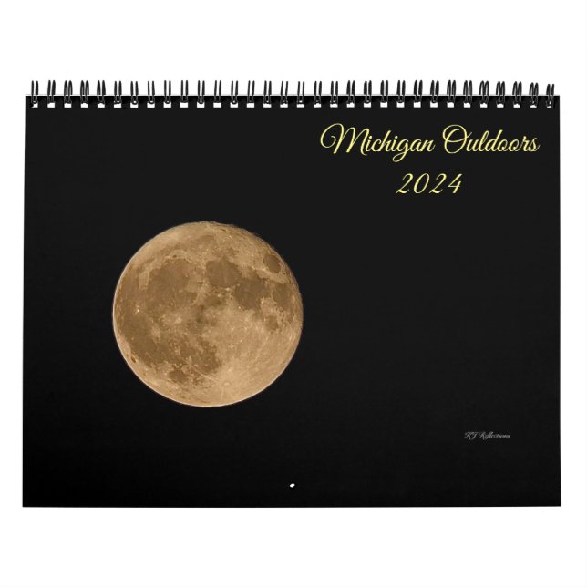 Calendrier Michigan Outdoors 2024 (Protection)