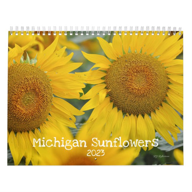 Calendrier Michigan Sunflowers (Protection)