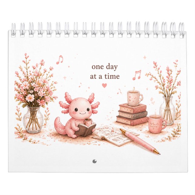 Calendrier Mignon Axolotl (Protection)