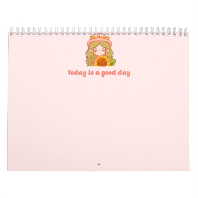Calendrier mignon pour filles  (Protection)