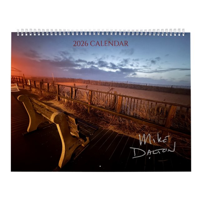 Calendrier Mike Dalton Calendar 2026 (Protection)