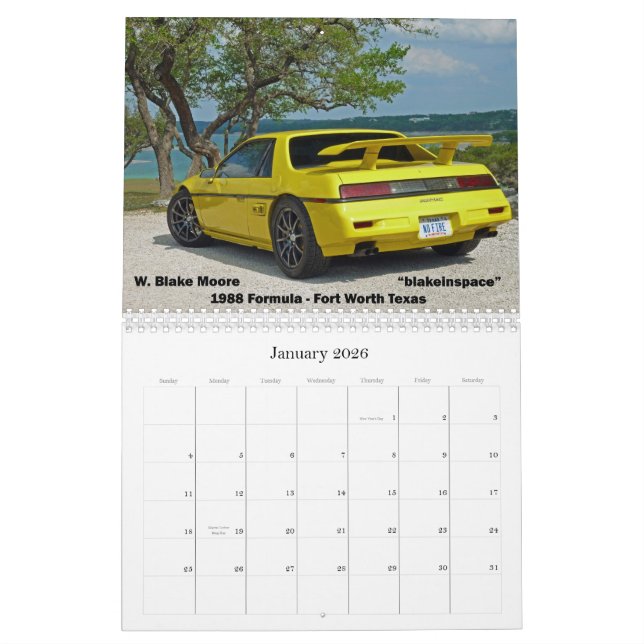 Calendrier Mile High Fieros 2012 (Jan 2026)