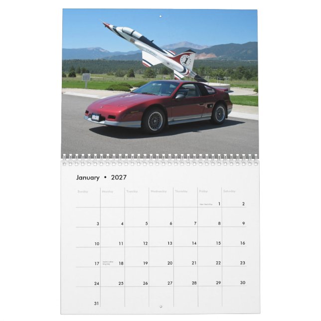 Calendrier Mille Fieros de haut 2011 (Jan 2027)