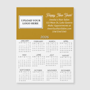 Calendrier mini Logo Entreprise 2026