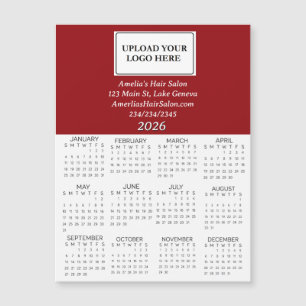 Calendrier mini Logo Entreprise 2026