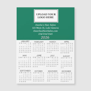 Calendrier mini Logo Entreprise 2026