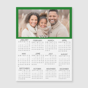 Calendrier mini personnalisé 2026 avec photos