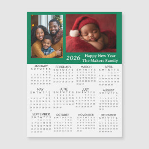 Calendrier mini personnalisé avec photos 2026