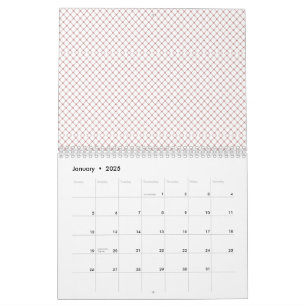 Calendrier minimaliste 2027   Décoration de maison