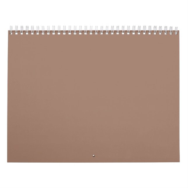 Calendrier minimaliste de la Terre Brown (Protection)