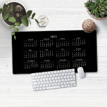 Calendrier minimaliste moderne noir et blanc 2025<br><div class="desc">🌟 Ceci est pour 2025 🌟 2025 Minimaliste Moderne Noir et Blanc Calendrier Mat Mat Pad. Cette version est en noir et blanc chic,  mais les couleurs peuvent être facilement customisées ! Veuillez nous contacter à cedarandstring@gmail.com si vous avez besoin d'aide pour la conception ou les produits correspondants.</div>