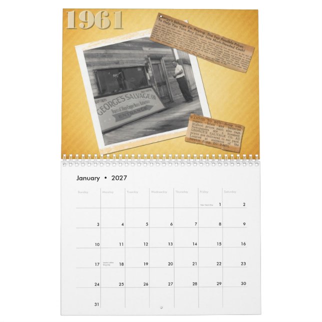 Calendrier mis à jour ! (Jan 2027)