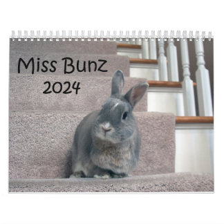 Calendrier Miss Bunz 2024