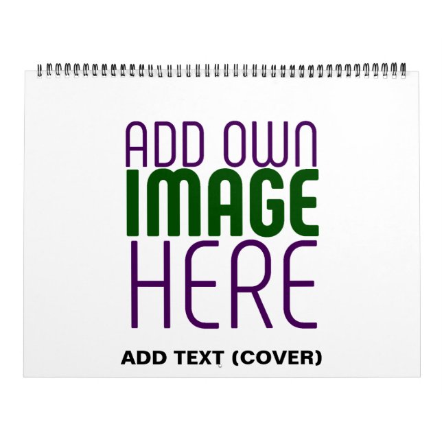 CALENDRIER MODÈLE DE TEXTE D'IMAGE BLANCHE SIMPLE MODERNE (Protection)