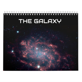 Calendrier Modern Space THE GALAXY Calendar