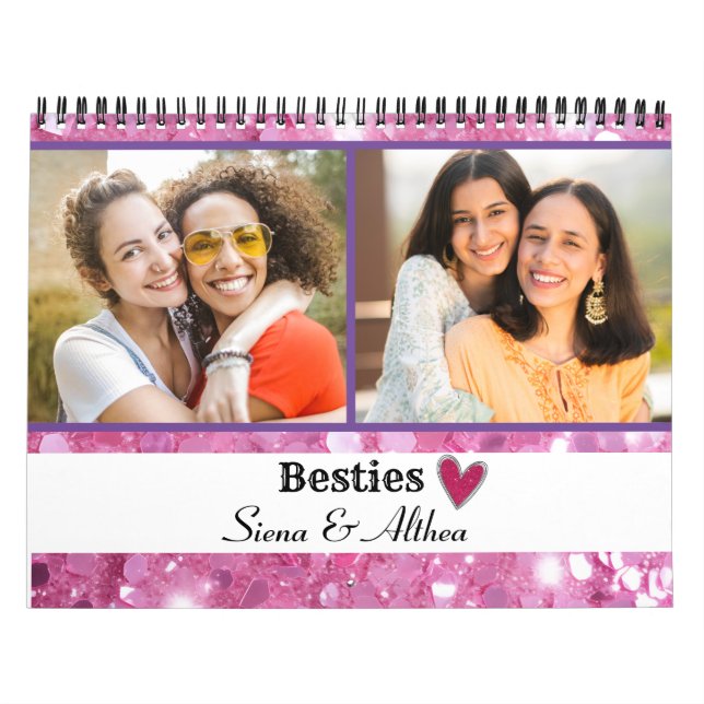 Calendrier Moderne Créez votre propre Bestie personnalisé, Me (Protection)