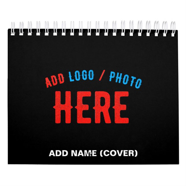CALENDRIER MODERNE ET MODERNE PERSONNALISABLE NOIR VÉRIFIÉ (Protection)