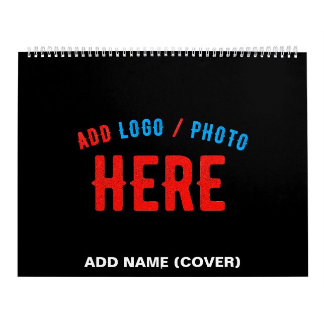 CALENDRIER MODERNE ET MODERNE PERSONNALISABLE NOIR VÉRIFIÉ (Protection)