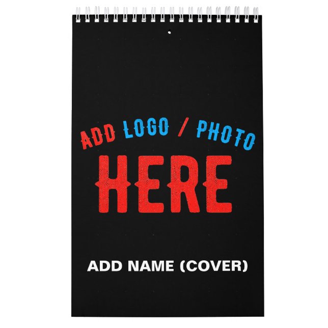 CALENDRIER MODERNE ET MODERNE PERSONNALISABLE NOIR VÉRIFIÉ (Protection)