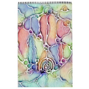 Calendrier Modes de vie - Art neurographique Motif 1