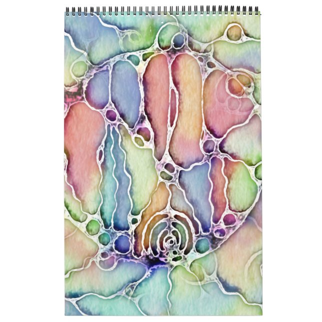 Calendrier Modes de vie - Art neurographique Motif 1 (Protection)