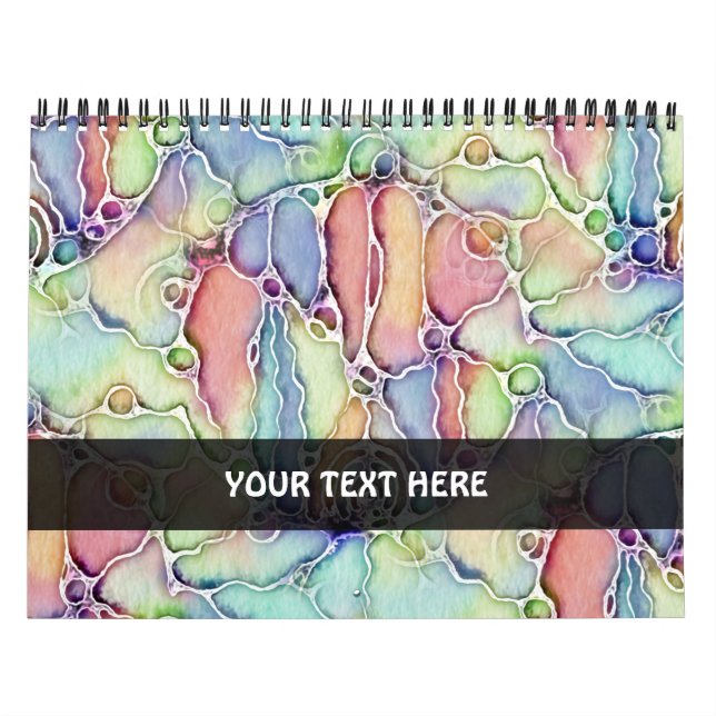 Calendrier Modes de vie - Art neurographique Motif 1 (Protection)