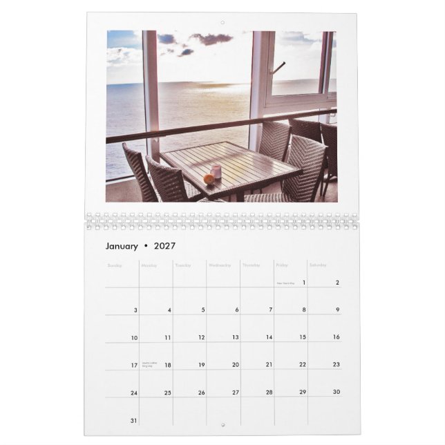 Calendrier Moments de café (Jan 2027)