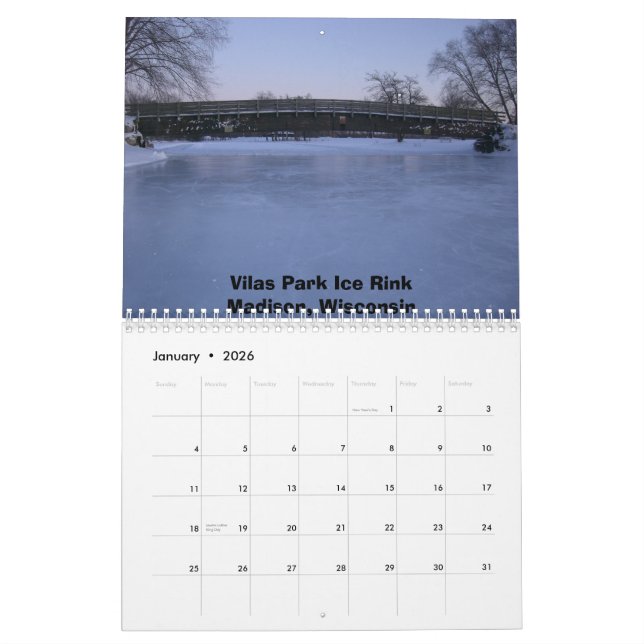 Calendrier Moments magiques de Madison (Jan 2026)