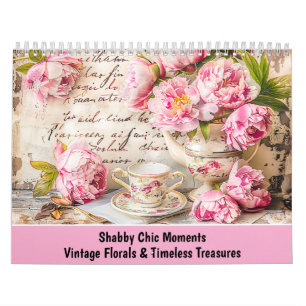 Calendrier Moments Shabby Chic – Florales Vintage & T Intempo