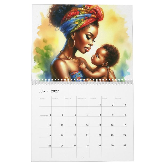 Calendrier Moms africains (Jul 2027)