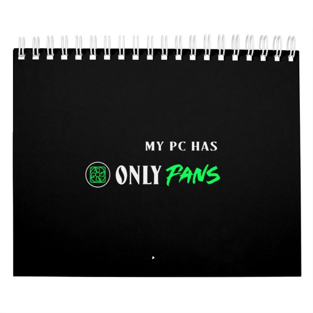 Calendrier Mon PC n'a que des ventilateurs (Protection)