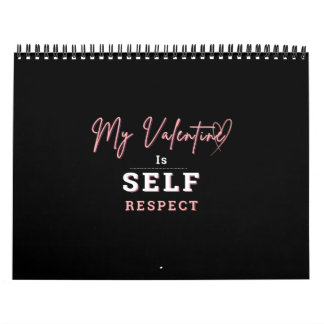 Calendrier Mon Valentin est le Respect de Soi et N